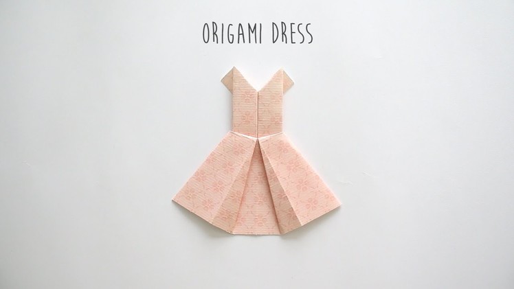 DIY: Origami Dress