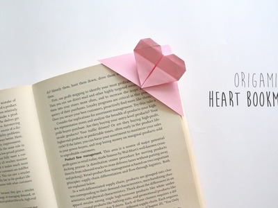 DIY: Origami Heart Bookmark