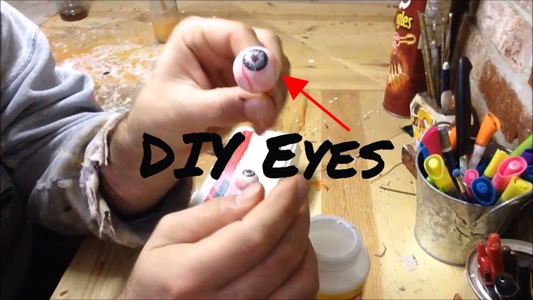DIY Prop Eyes How to make eyes for your Halloween prop