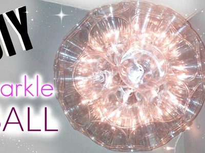 DIY Sparkle Ball Using Cups!