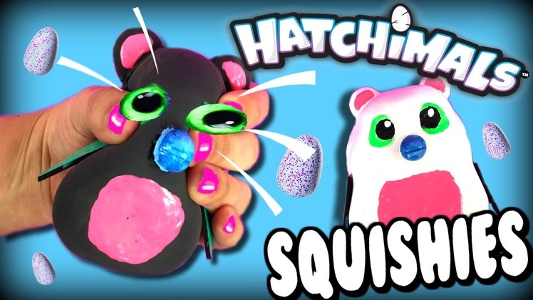 DIY Squishy Hatchimals Toys | Hatchimals Stress Balls | How To Make Your Own Hatchimals
