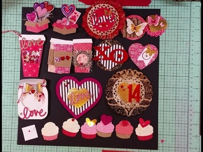 DIY Valentine Embellishments Project Share