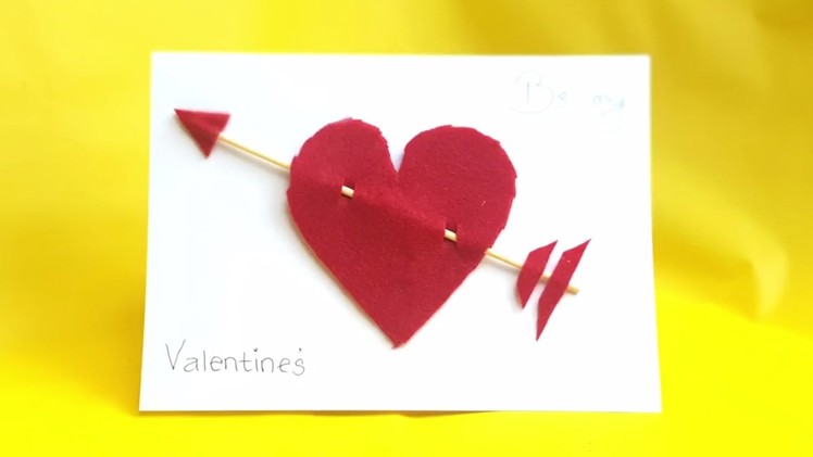 DIY Valentine's Day POP-UP Card, DIY Anniversary Cards gift idea, Handmade Greeting Card Ideas 2017