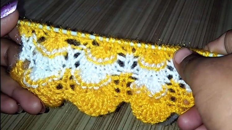 Easy Knitting Ladies Cardigan Design in Hindi no # 4 (महिलाओं के लिए कार्डिगन बुनाई डिजाइन  # 4)