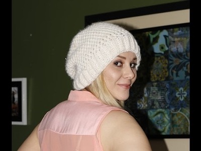 How to Knit a Slouchy Beanie Hat? (Long Version with Details)