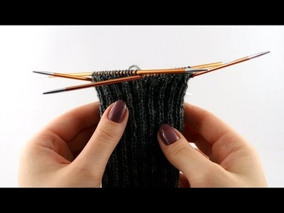How to Knit Socks for Men #2 Leg