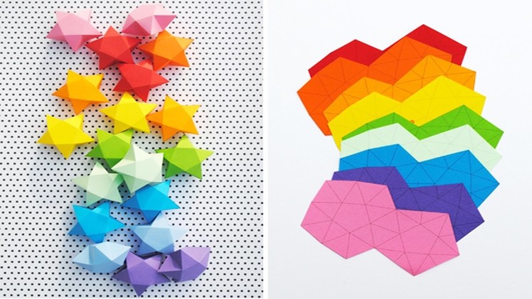 How to Make A Beautiful and Simple 3D paper Star
