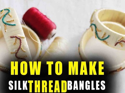How to make Line art thread NEW  Bangle works |  | Latest thread bangles | zooltv