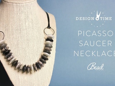 Learn How to Make a Picasso Saucer Necklace - Design Time