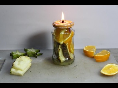 Make your own scented mason jar candles - diy