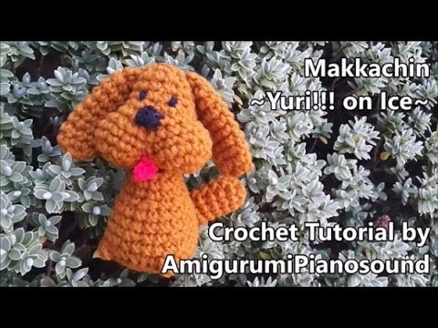 Makkachin Crochet Poodle Dog Tutorial -Yuri!! on ice