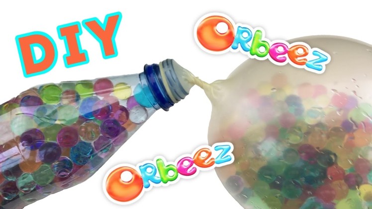 Orbeez Stress Ball DIY | How to Make a Stress Ball Squishy