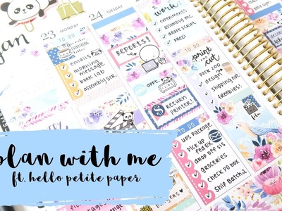 Plan With Me - Melody ft. Hello Petite Paper