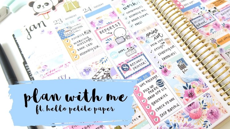 Plan With Me - Melody ft. Hello Petite Paper