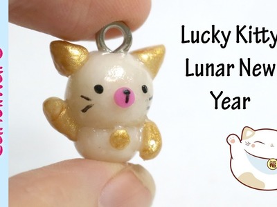 Tutorial: Lucky Cat Charm - FIMO, Polymer Clay