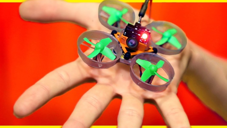World's Smallest DIY Spy Drone!