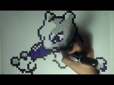 Comment dessiner Mewtwo Pixel Art