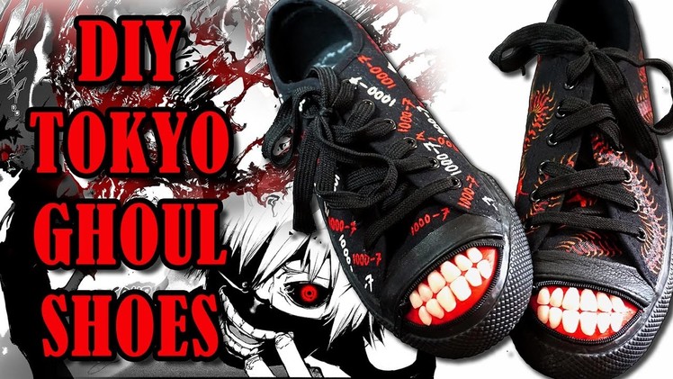 DIY Tokyo Ghoul Shoes!