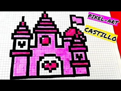 Draw Handmade Pixel Art- Como dibujar un CASTILLO