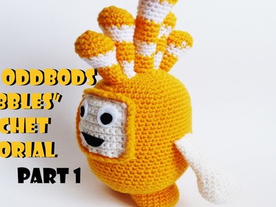 How to make an Oddbods Amigurumi Crochet Bubbles Yellow Part 1