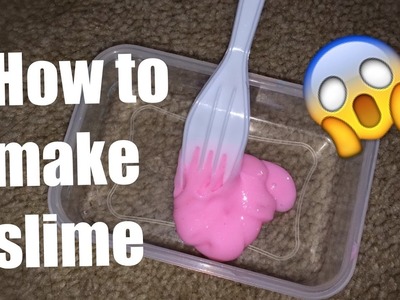 How to Make Pink Slime