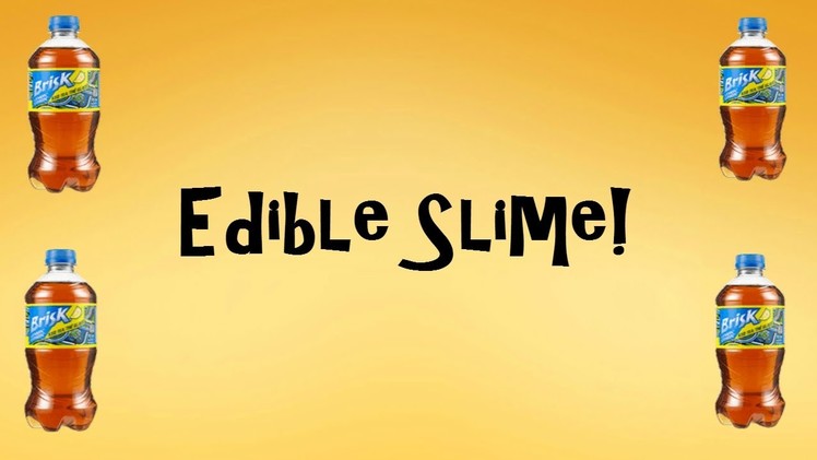 Making Two Ingredient Edible Slime!