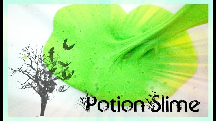 POTION SLIME ??? | how to make slime ?