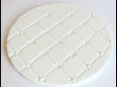 Quilted Cake Board Tutorial