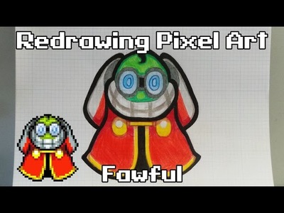 Redrawing Pixel Art -  Fawful