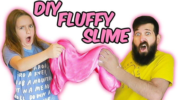 How To Make FLUFFY SLIME with Shaving Cream No Borax