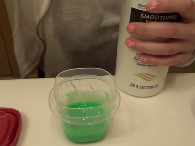 How to make fluffy slime without shaving cream or contact solution!