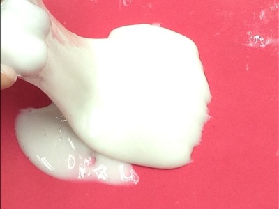How to Make Milk Slime from White Glue