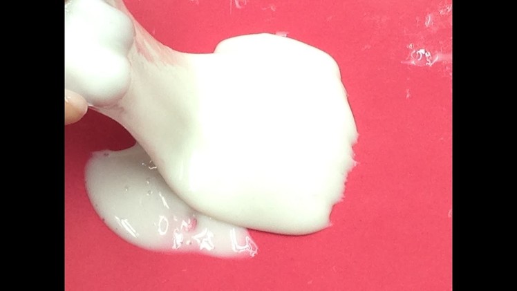How to Make Milk Slime from White Glue