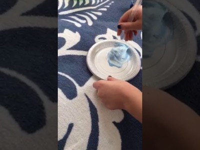 How to make slime with glue, detergent, and shaving gel