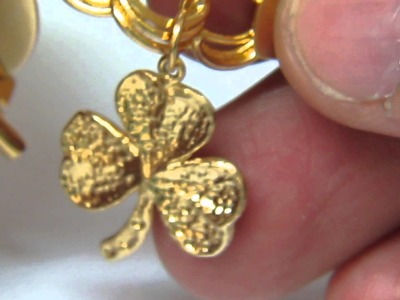 14KT GOLD CHARM BRACELET KEY COIN HEART SCALE & MORE