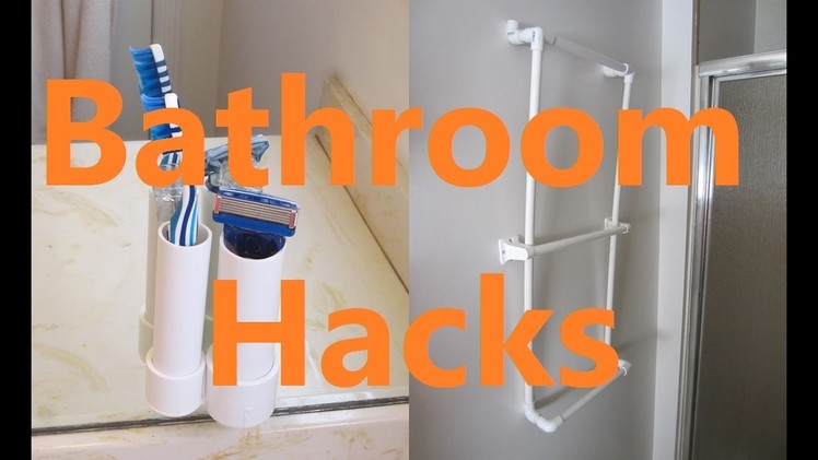 5 Life Hacks for Small Bathrooms