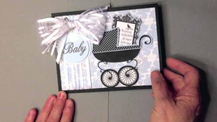 Baby Boy Cricut Imagine Card
