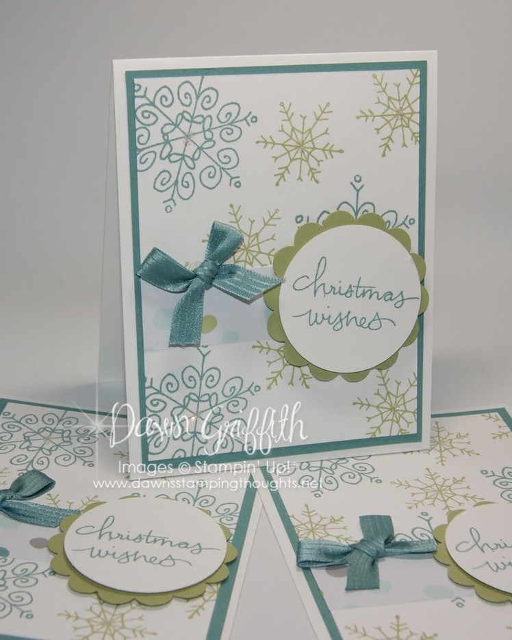 Endless Wishes Christmas card with Dawn