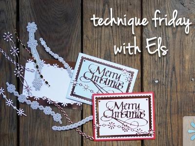 Holiday Garlands 2 | Technique Friday with Els