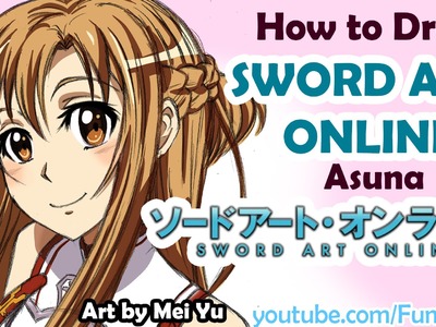 How to Draw Anime - Sword Art Online Asuna
