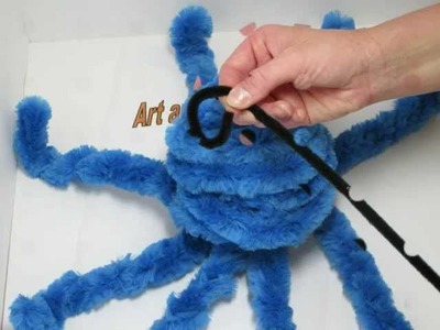 How to make an Octopus with chenille pipe cleaner stems