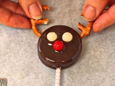 How to make Reindeer Oreo Cookie Pops !