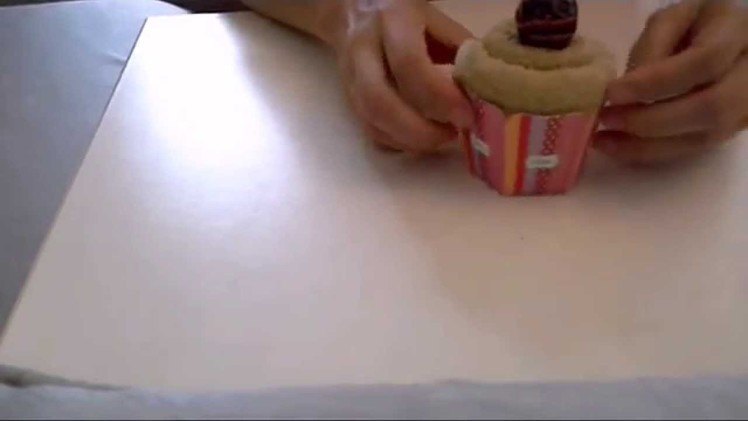 How to make towel cupcakes in 2 minutes
