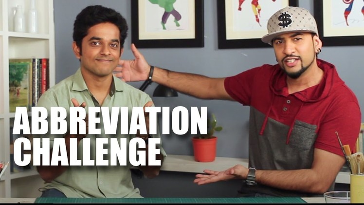 Mad Stuff With Rob - Abbreviation Challenge with Naveen Richard