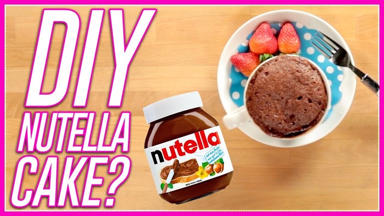Microwave Nutella Cake?! | Microwave Meals with Mackenzie Marie