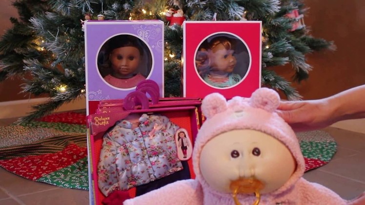 My American Girl Doll Christmas Gifts 2015