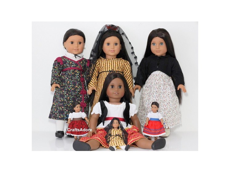 Opening Josefina Outfits Haul 2015 for our Josefina Montoya American Girl Dolls ~HD~