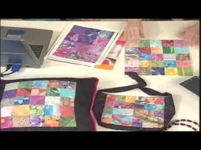 Printable Fabric Photo Purse - Electric Quilt on Quilting Arts (112)