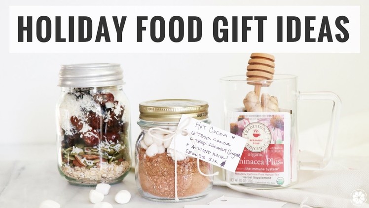 Quick & Healthy Holiday Gift Ideas! Collab with Do It On A Dime | Healthy Grocery Girl