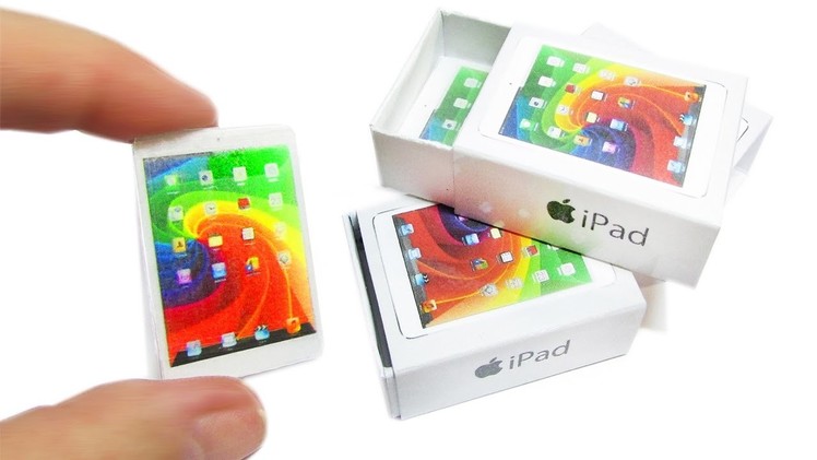 Realistic Miniature iPad Apple Tutorial!